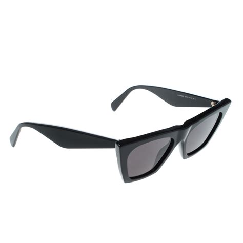 celine edge sunglasses black ebay|Celine sunglasses black.